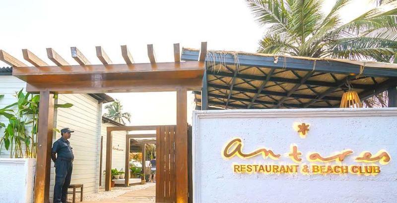 Antares Beach Resort, Vagator Exterior foto