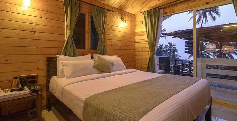 Antares Beach Resort, Vagator Exterior foto